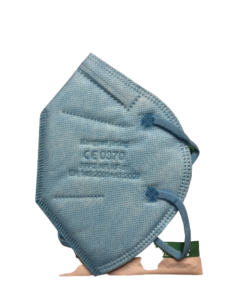 Máscaras Proteção FFP2 Azul Claro 10uni - Image 2