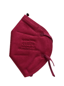 Máscaras Proteção FFP2 Rosa Escuro 10uni - Image 2