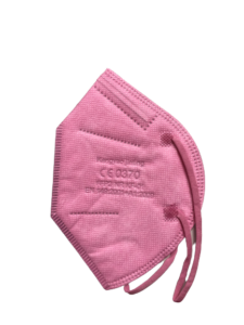 Máscaras Proteção FFP2 Rosa 10uni - Image 2