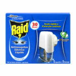 Raid Liquido Eletrico Melgas e Mosquitos + Recarga 30 Noites